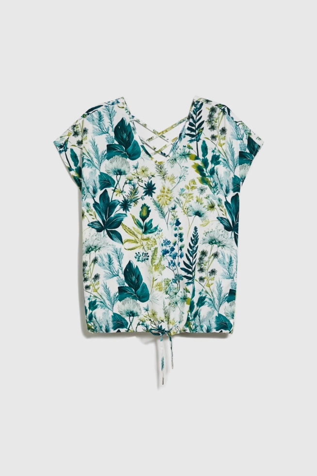 KOSZULA DAMSKA L-KO-4649 OFF WHITE