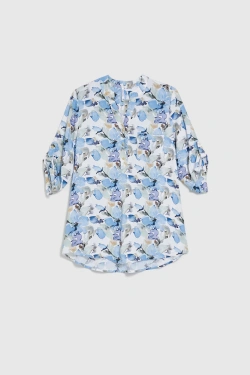 WOMEN'S SHIRT L-KO-4911 BLUE-set