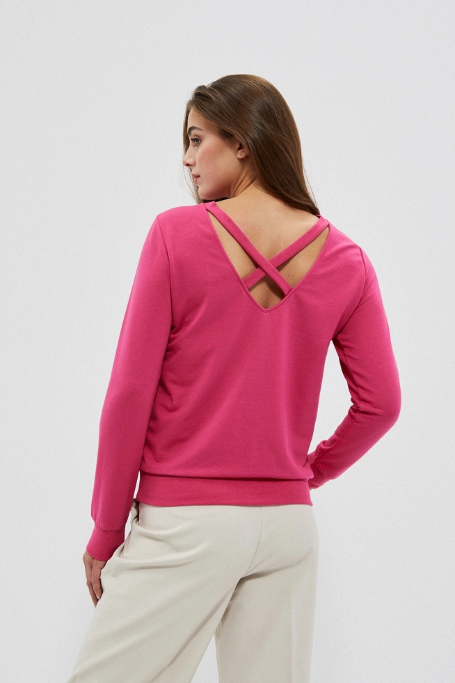 LADIES SWEATSHIRT L-BL-4000 PINK