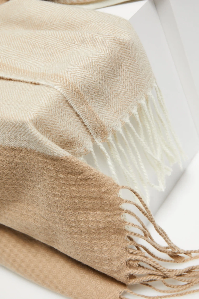 WOMEN'S SCARF Z-SZ-4520 BEIGE-set