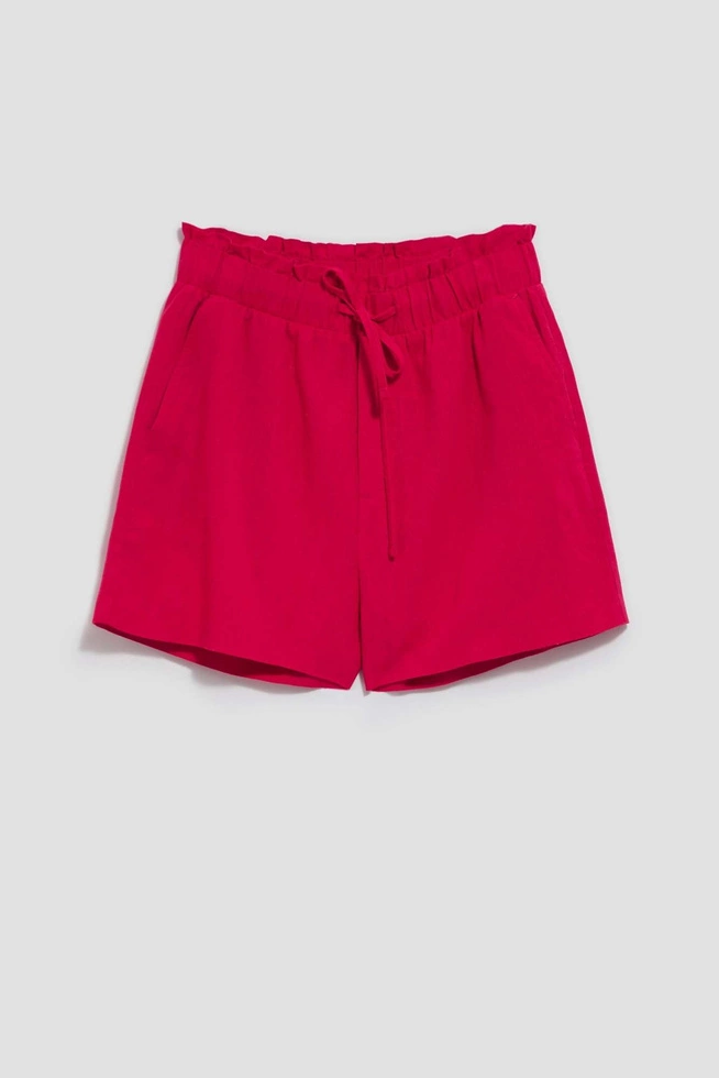 LADIES SHORTS L-SH-4012 STRAWBERRY