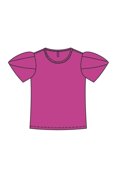 WOMEN'S TSHIRT L-TS-4604 FUCHSIA