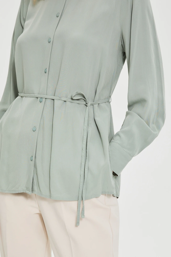 WOMEN'S SHIRT L-KO-4915 OLIVE