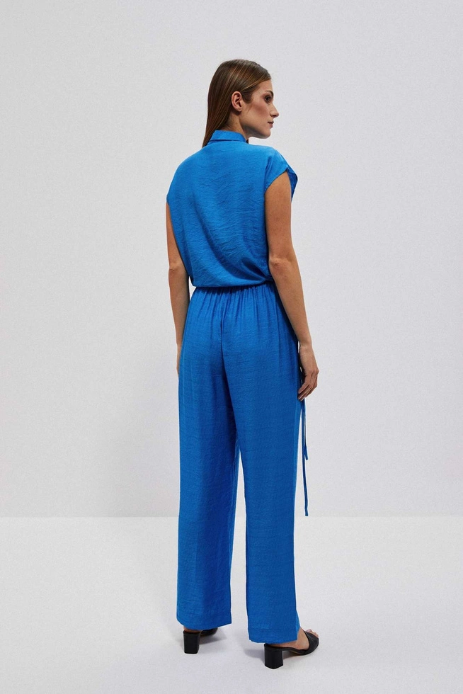 LADIES PANTS L-SP-4027 FRESH BLUE