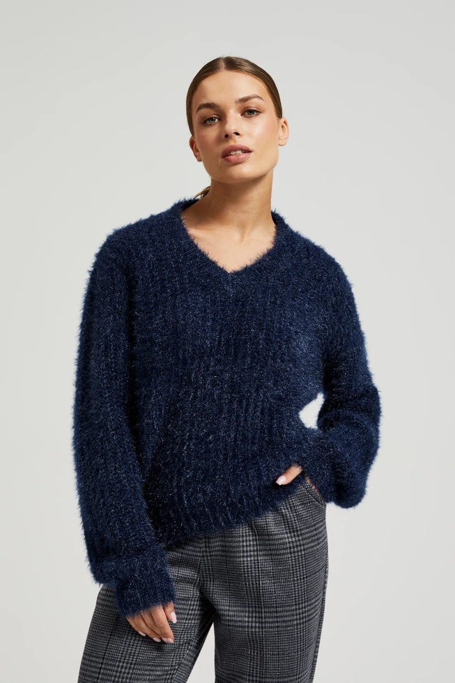 WOMEN'S SWEATER Z-SW-4541 NAVY