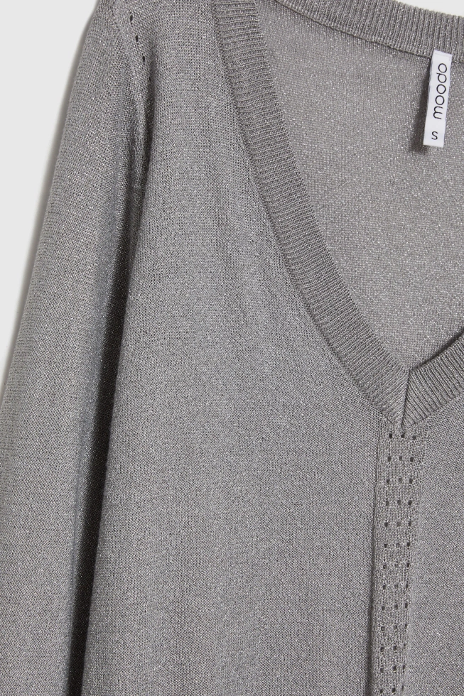 SWETER DAMSKI Z-SW-4807 L.GREY MEL-pakiet