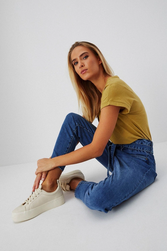 Paperbag jeans