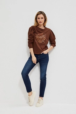 BLUZKA Z-TS-3929 D.BROWN