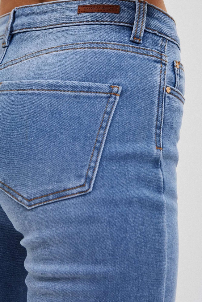 LADIES JEANS L-JE-4009 BLUE