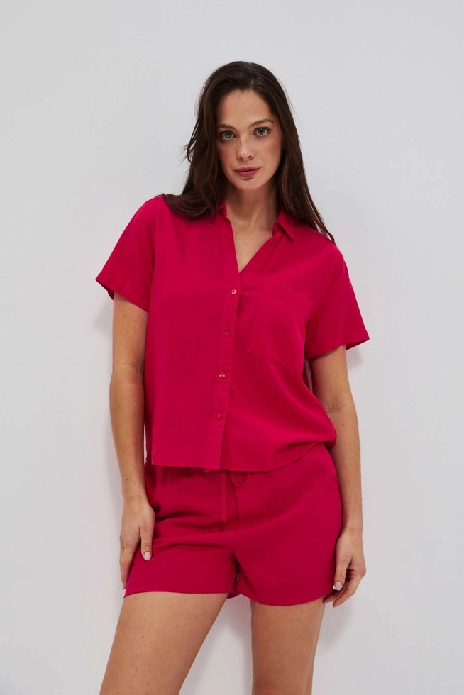 SZORTY DAMSKIE L-SH-4012 STRAWBERRY