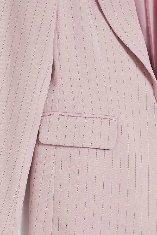 WOMEN'S BLAZER L-MR-4931 DUSTY PINK