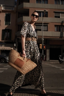 SUKIENKA DAMSKA L-SU-4327 BLACK