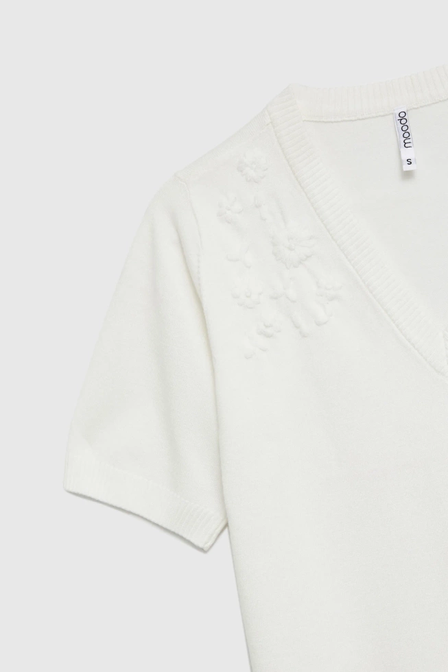 WOMEN'S SWEATER L-SW-4906 OFF WHITE-set