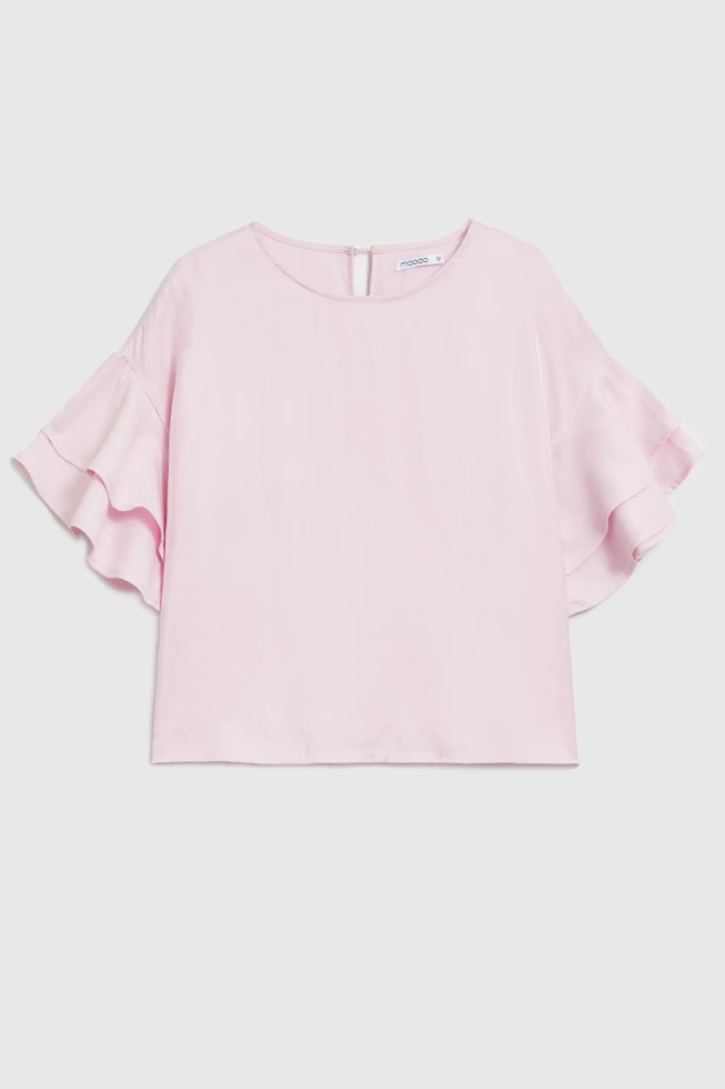 WOMEN'S SHIRT L-KO-4929 L.PINK-set