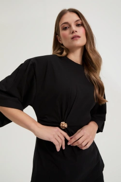 WOMEN'S TSHIRT L-TS-4903 BLACK