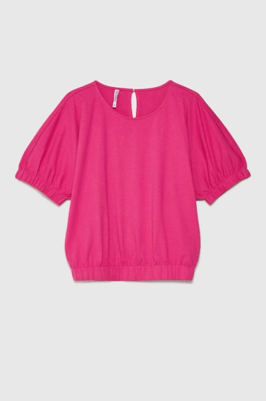 WOMEN'S TSHIRT L-TS-4618 FUCHSIA