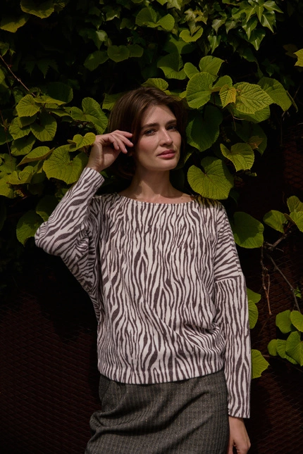 BLUZA DAMSKA Z-BL-4803 OFF WHITE