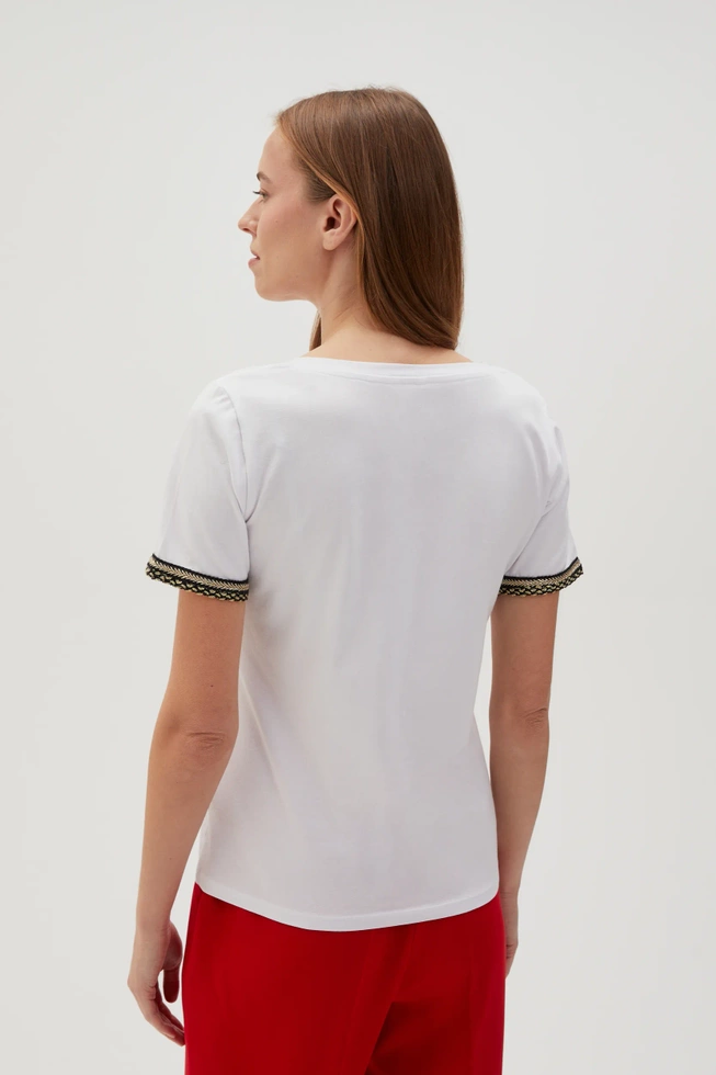 WOMEN'S T-SHIRT Z-TS-4540 WHITE