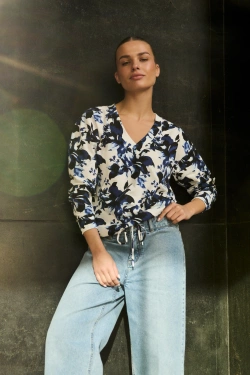 BLUZA DAMSKA L-BL-4905 OFF WHITE