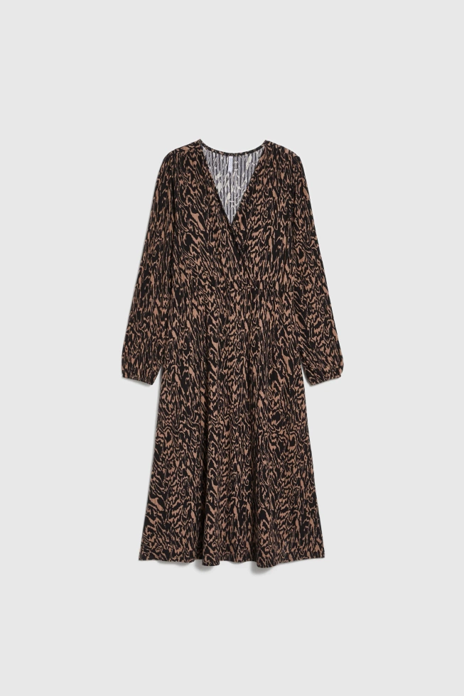 WOMEN'S DRESS Z-SU-4805 COFFEE-set