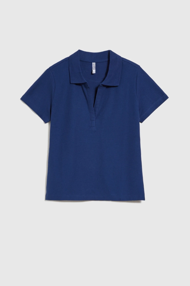 WOMEN'S TSHIRT L-TS-4701 D.BLUE