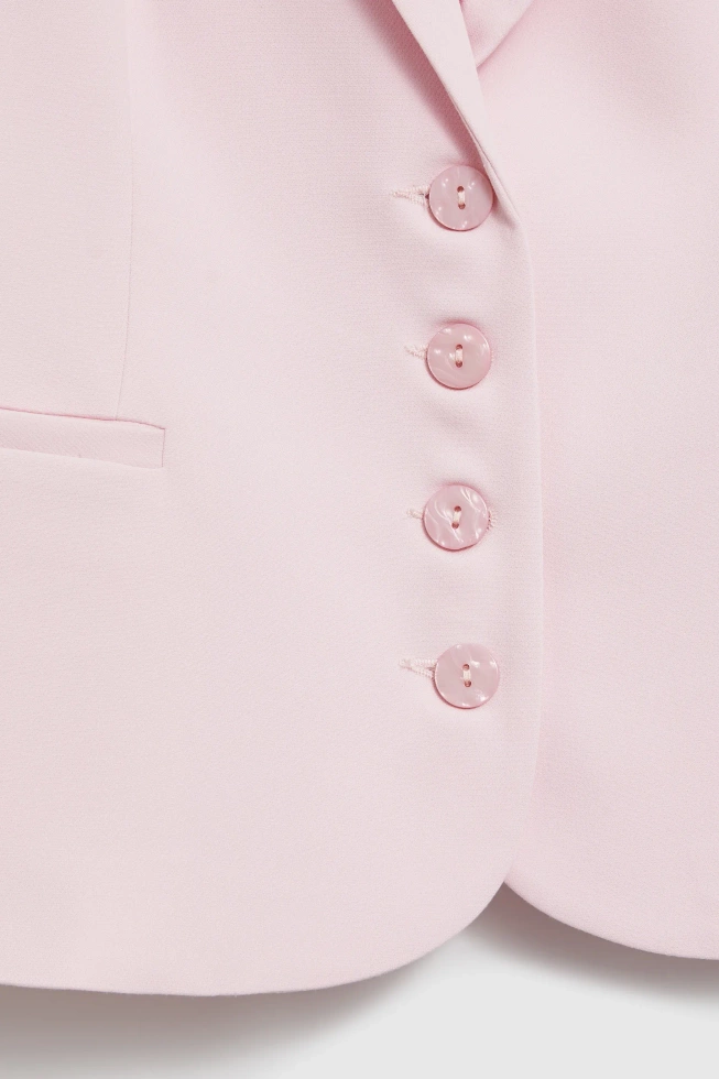 WOMEN'S BLAZER L-MR-4919 L.PINK