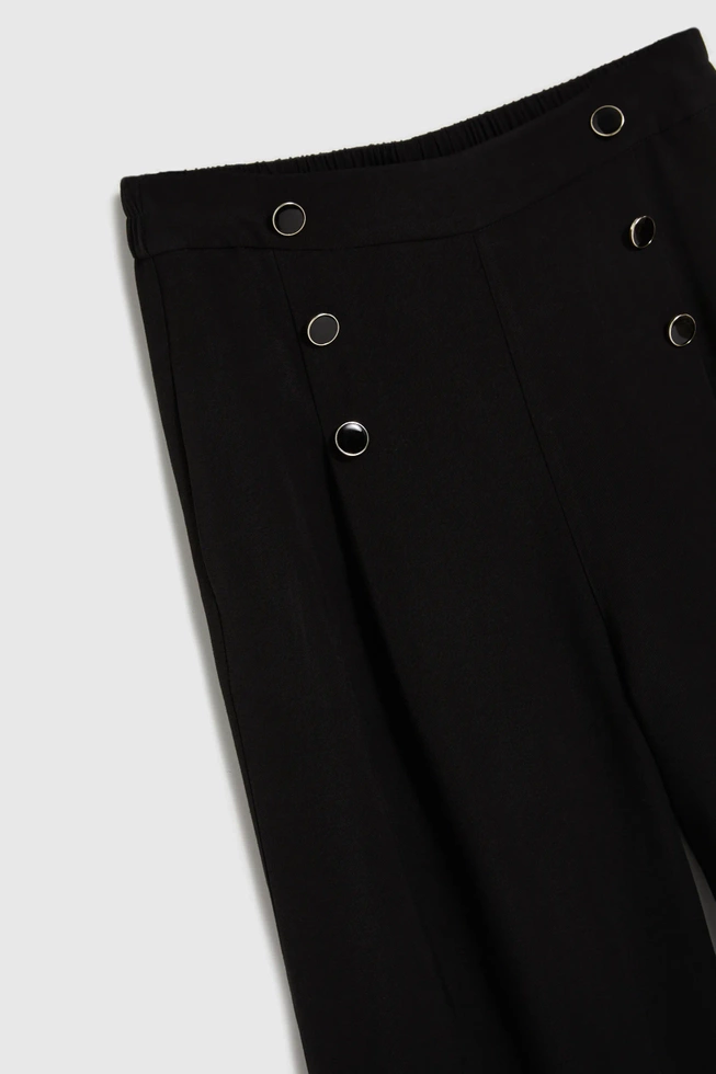 WOMEN'S PANTS L-SP-4634 BLACK