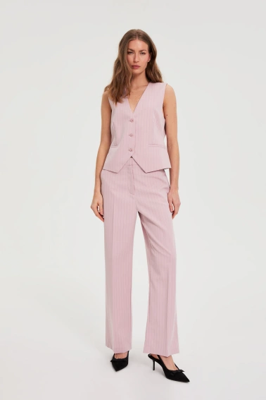 WOMEN'S PANTS L-SP-4917 DUSTY PINK