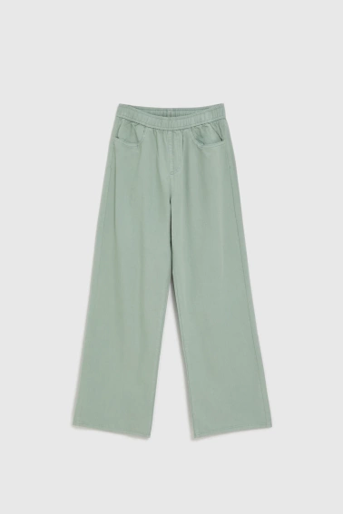 WOMEN'S JEANS L-JE-4909 OLIVE