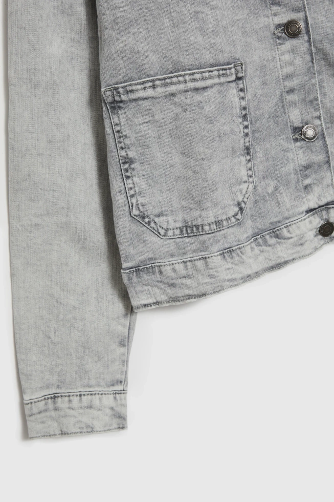 WOMEN'S JACKETS L-KU-4619 GREY-set