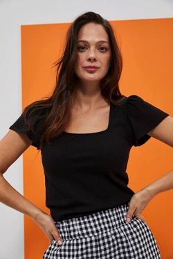 KOSZULKA DAMSKA L-TS-4074 BLACK