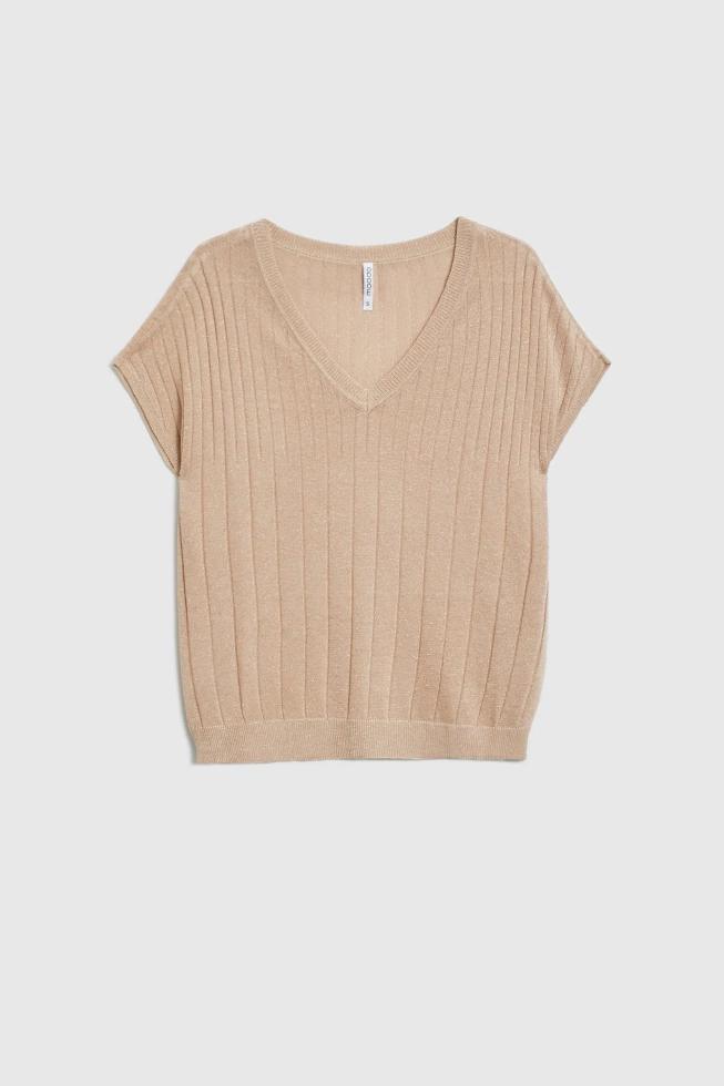 WOMEN'S SWEATER L-SW-4902 BEIGE