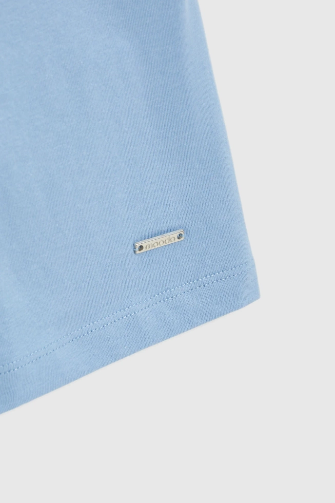 WOMEN'S TSHIRT L-TS-4947 BLUE