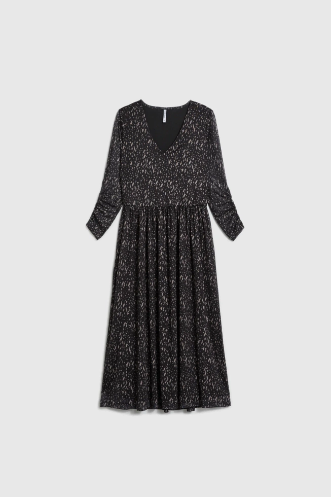 WOMEN'S DRESS L-SU-4904 BLACK-set