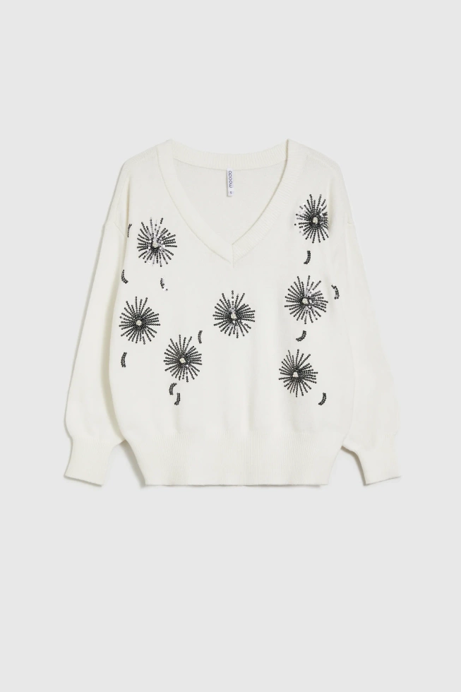 SWETER DAMSKI Z-SW-4838 WHITE