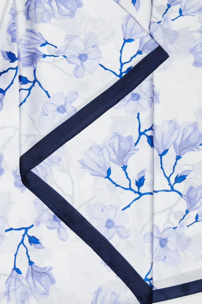 WOMEN'S SCARF L-SZ-4627 L.BLUE