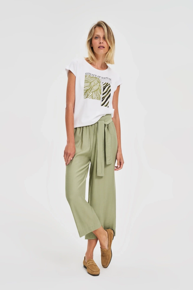 WOMEN'S TSHIRT L-TS-4704 WHITE