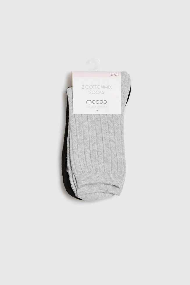 WOMEN'S SOCKS Z-SK-4507 GREY MEL