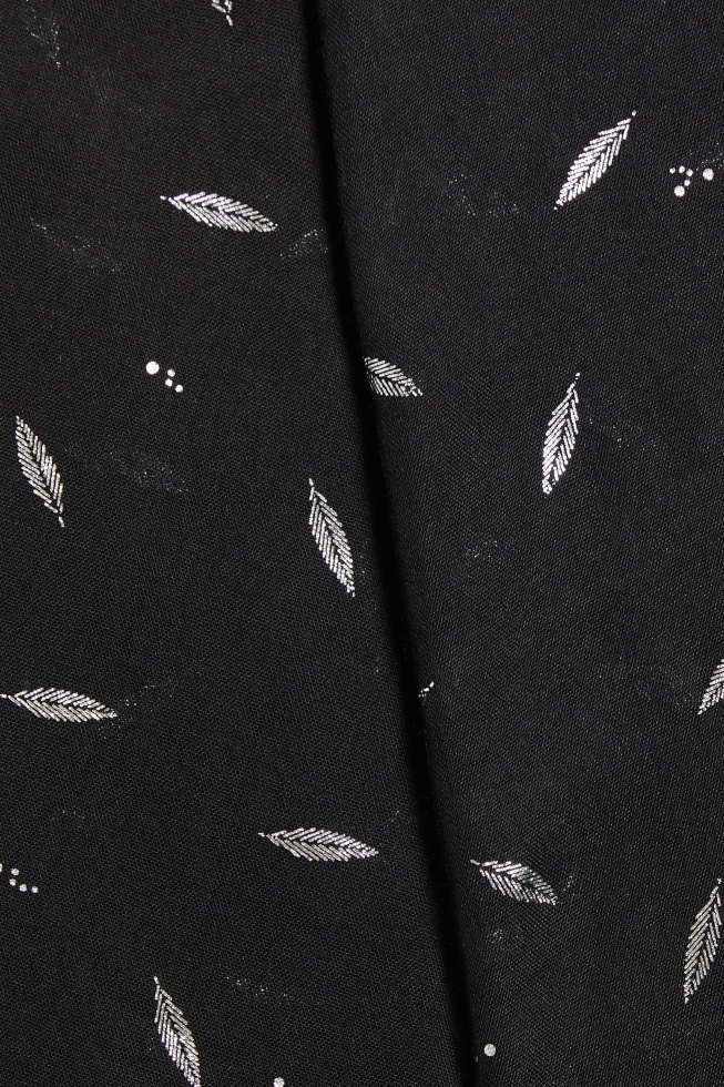 WOMEN'S SCARF L-SZ-4911 BLACK-set