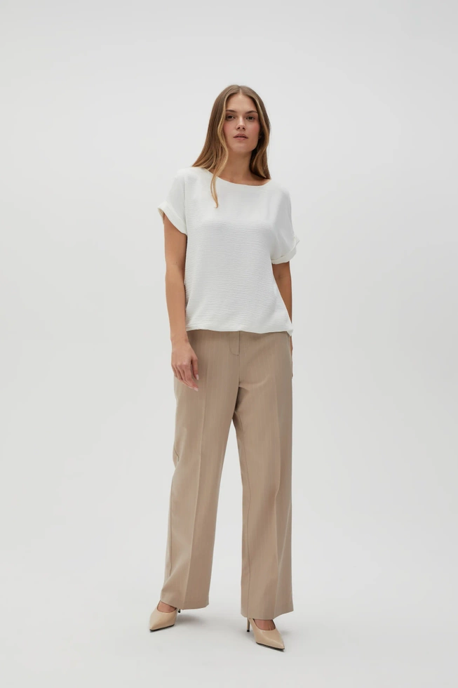 WOMEN'S SHIRT L-KO-4629 OFF WHITE