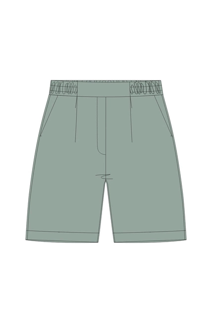 SZORTY DAMSKIE L-SH-4915 OLIVE