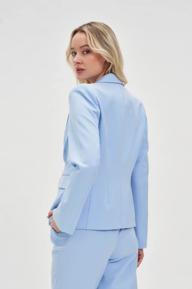 WOMEN'S JACKETS L-MR-4608 L.BLUE