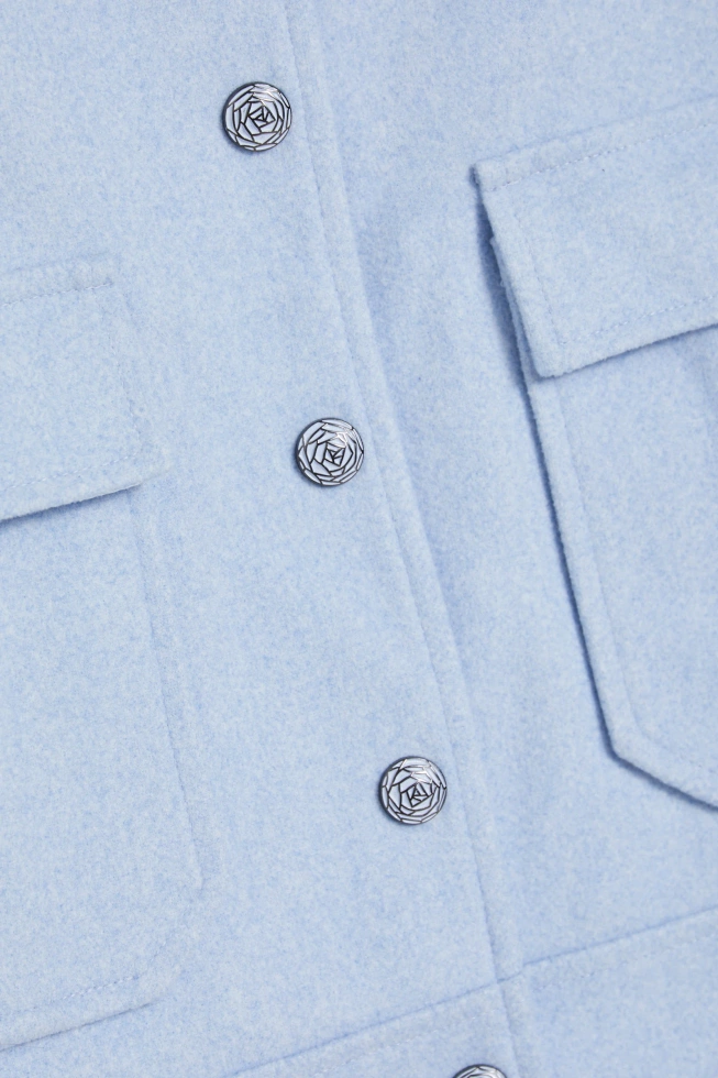 WOMEN'S JACKETS L-KU-4902 BLUE