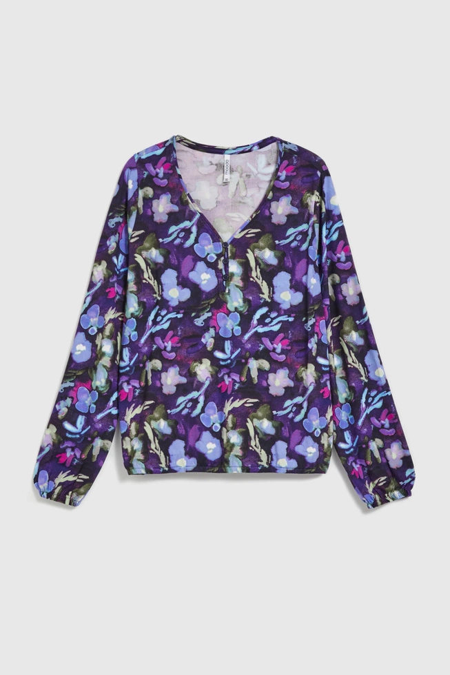 WOMEN'S LONGSLEEVE Z-TS-4511 D.VIOLET