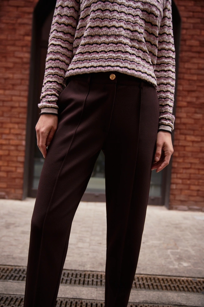 WOMEN'S PANTS Z-SP-4800 BROWN