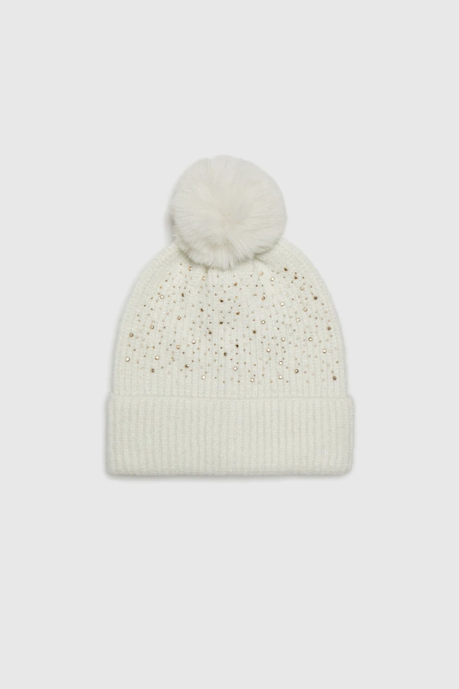 WOMEN'S HAT Z-CZ-4518 OFF WHITE