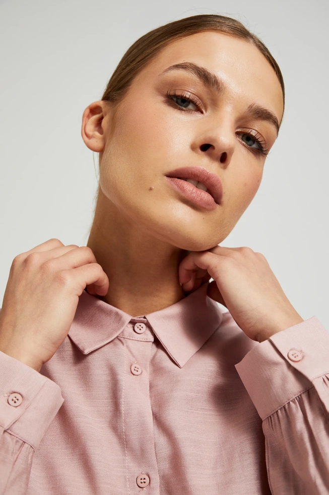 WOMEN'S SHIRT Z-KO-4522 PINK