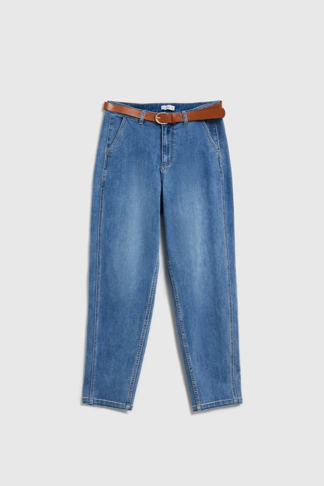 WOMEN'S JEANS L-JE-4904 BLUE