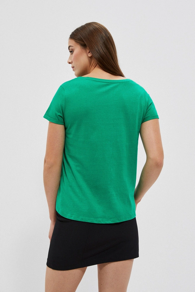 LADIES TSHIRT L-TS-4050 GREEN