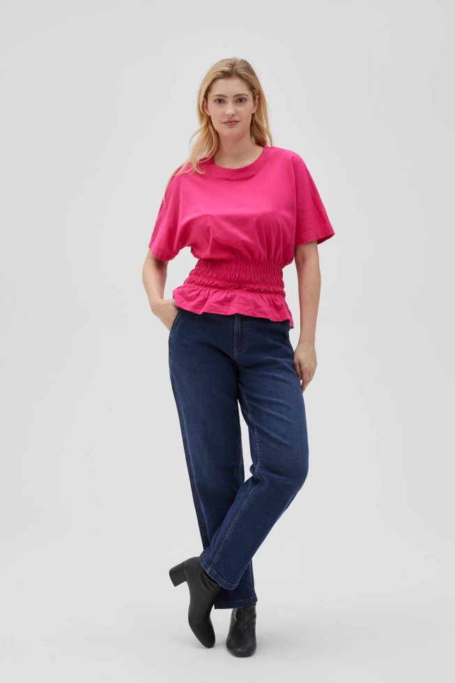 WOMEN'S TSHIRT L-TS-4638 FUCHSIA